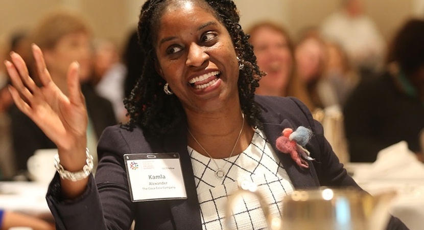 Kamla Alexander of The Coca-Cola Company was one of several hundred 2017 LCLD Fellows who met for the third and final time in New Orleans. She and her cohort are now part of the Fellows Alumni program. (Photo by Jay Haas)